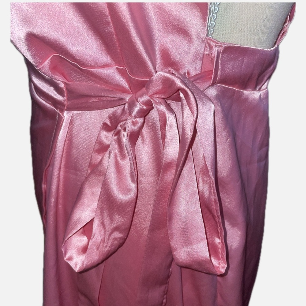 Lux LA Pink elegant wrap dress -NWT - Picture 4 of 6